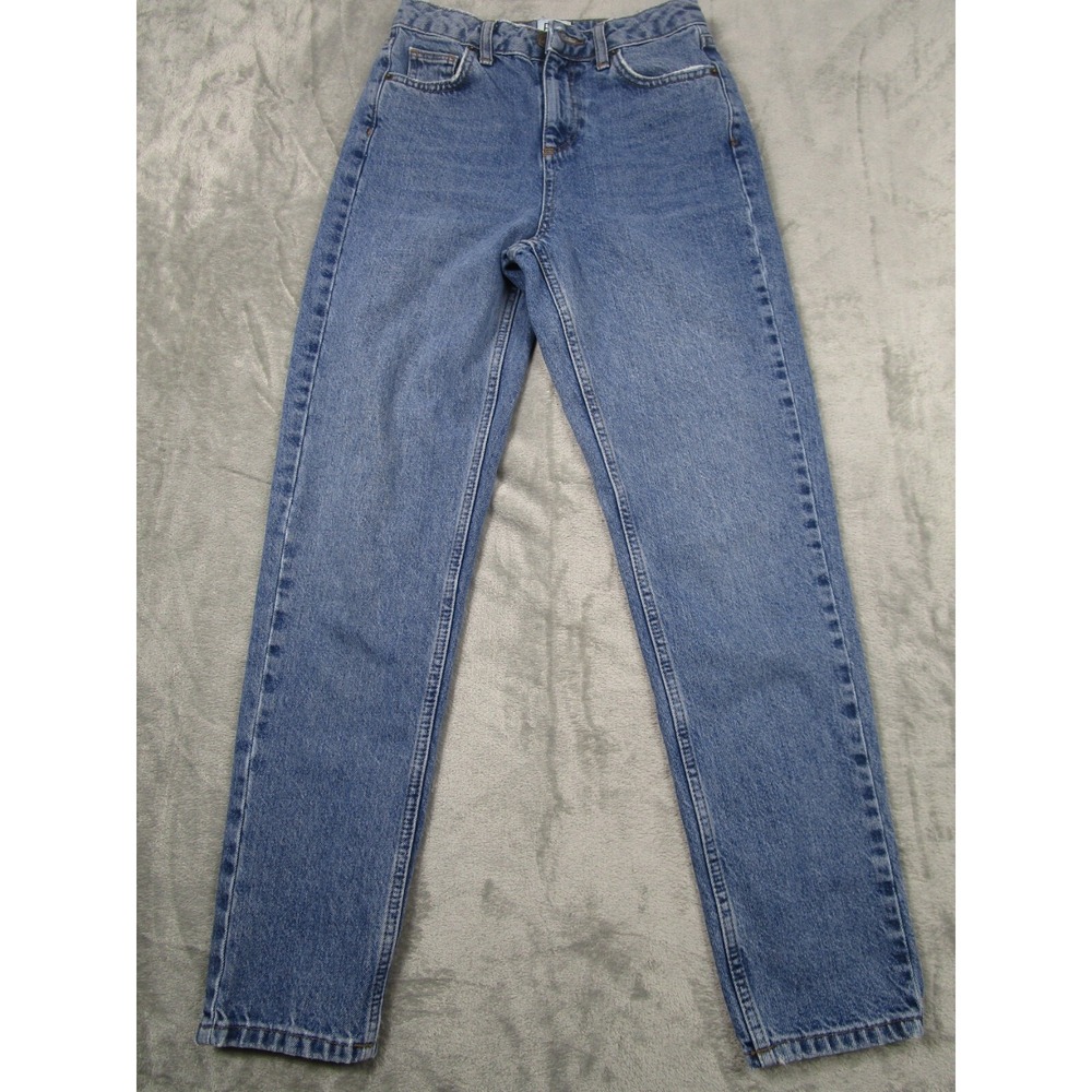BDG‎ Jeans Womens 25 Blue Mom Denim Distressed Cotton Pockets Casual